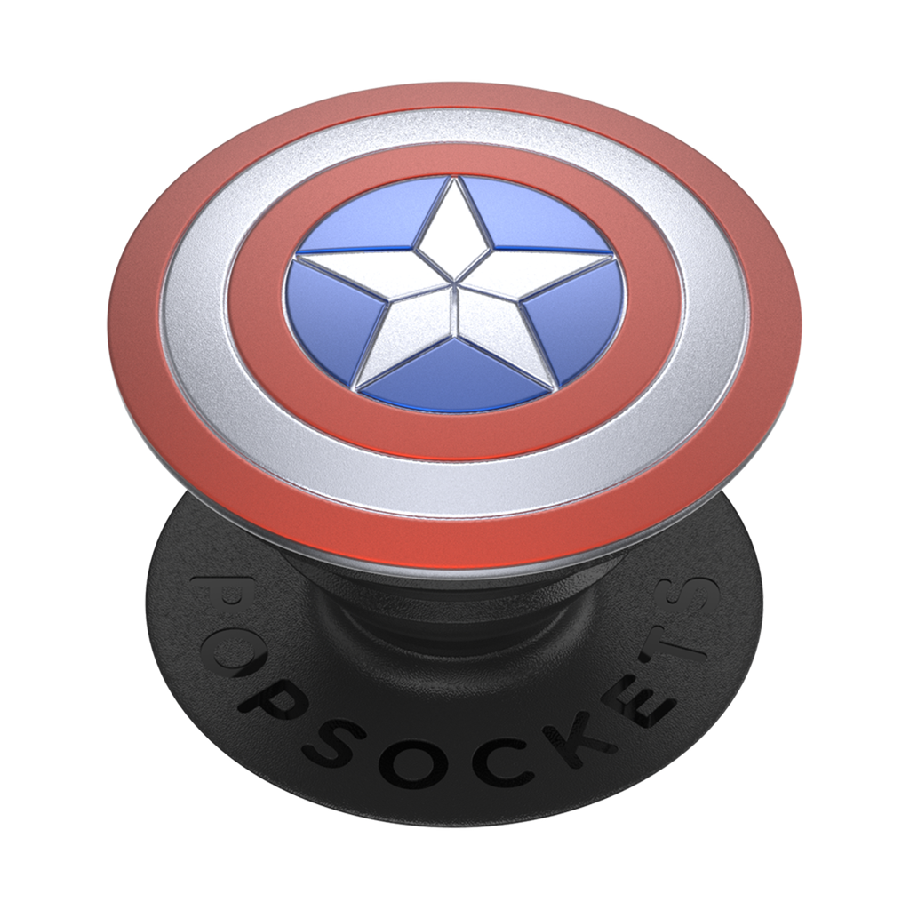 Popsockets - Popgrip Marvel - Enamel Doomed Captain America Shield