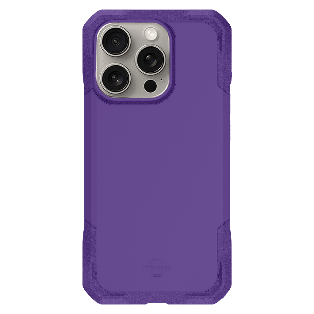 Itskins - Spectrumr Armor Case For Apple Iphone 15 Pro - Light Purple