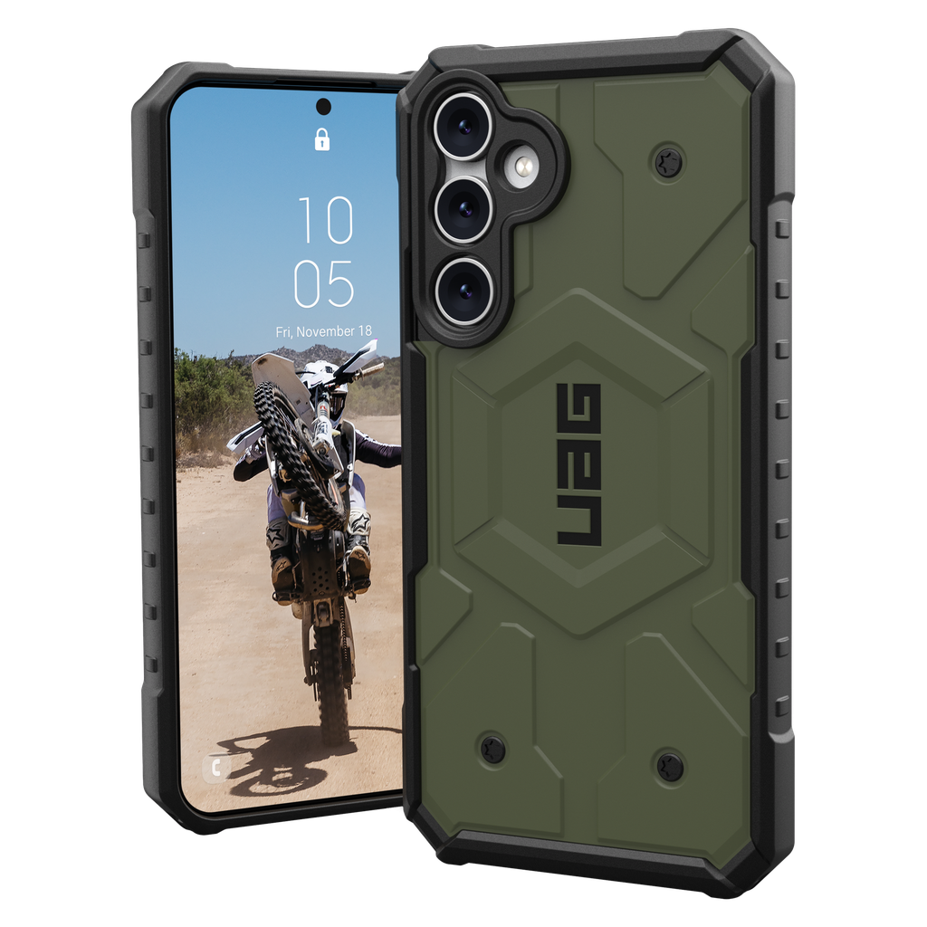 Urban Armor Gear Uag - Pathfinder Case For Samsung Galaxy S23 Fe - Olive Drab