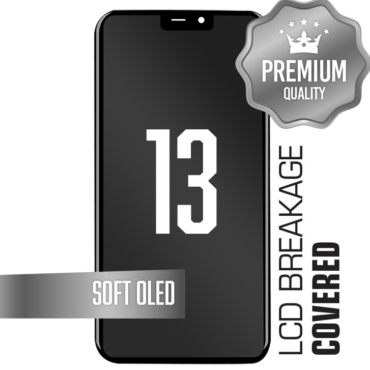 OLED Assembly for iPhone 13 (Premium Quality, Soft OLED)
