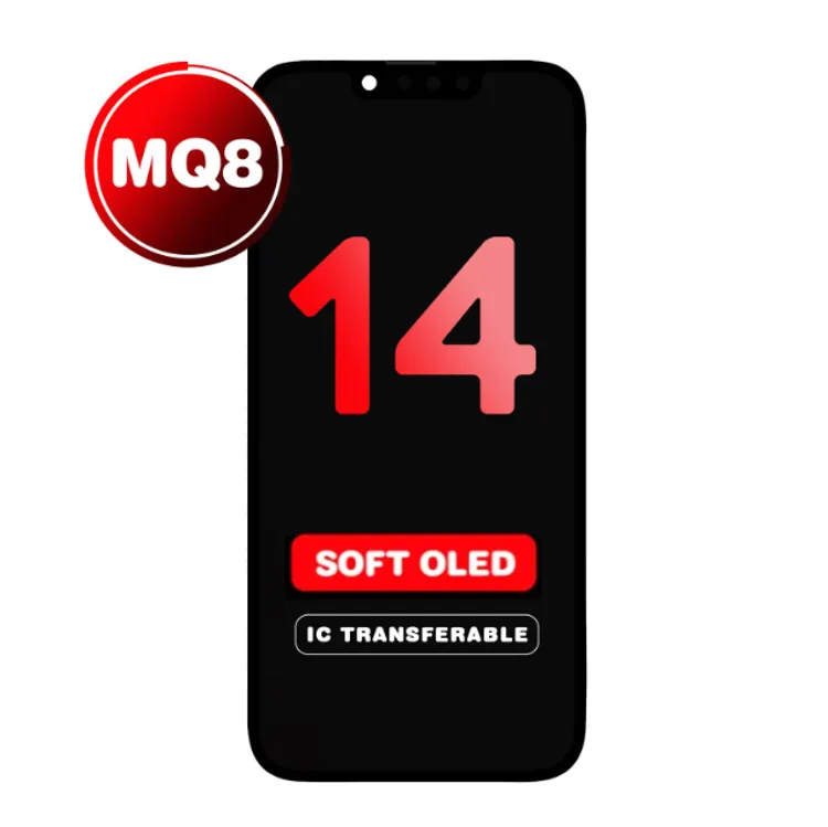 OLED Assembly for iPhone 14 (MQ8 v2 / Soft OLED) (IC Transferable)