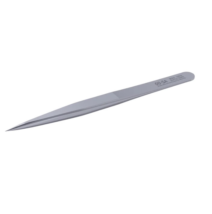 QianLi Non-Magnetic Stainless Tweezer - Short Tip