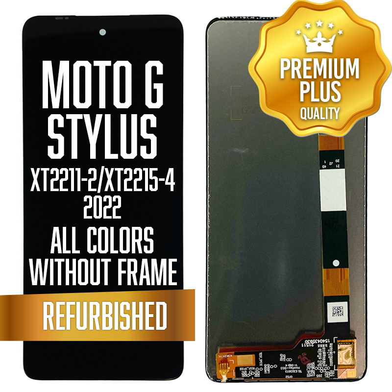 LCD w/out frame for Motorola G Stylus (XT2211-2 / 2022) / G Stylus 5G 2022 (XT2215-4 / 2022)  - All Colors (Premium/ Refurbished)