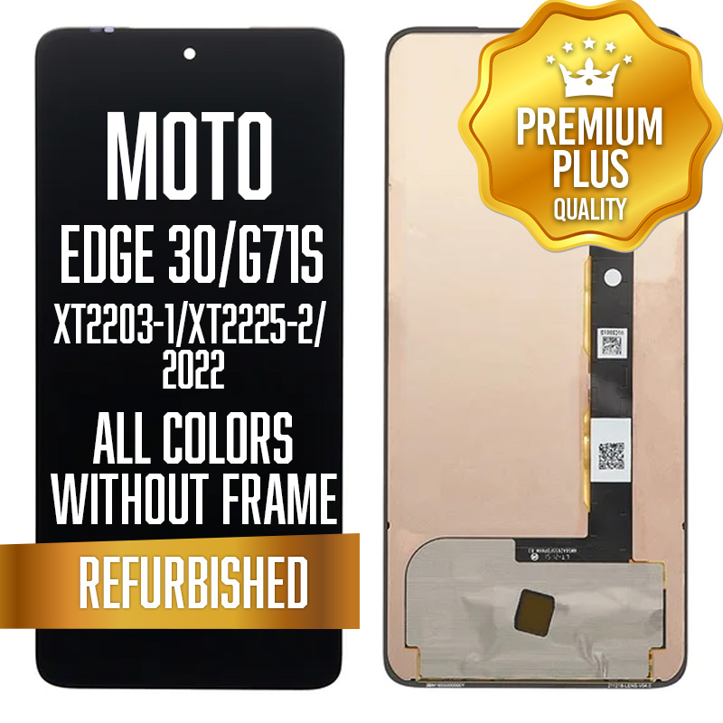 OLED w/out frame for Motorola Edge 30 (XT2203-1 / 2022) / Moto G71S (XT2225-2 / 2022) - All Colors (Premium)