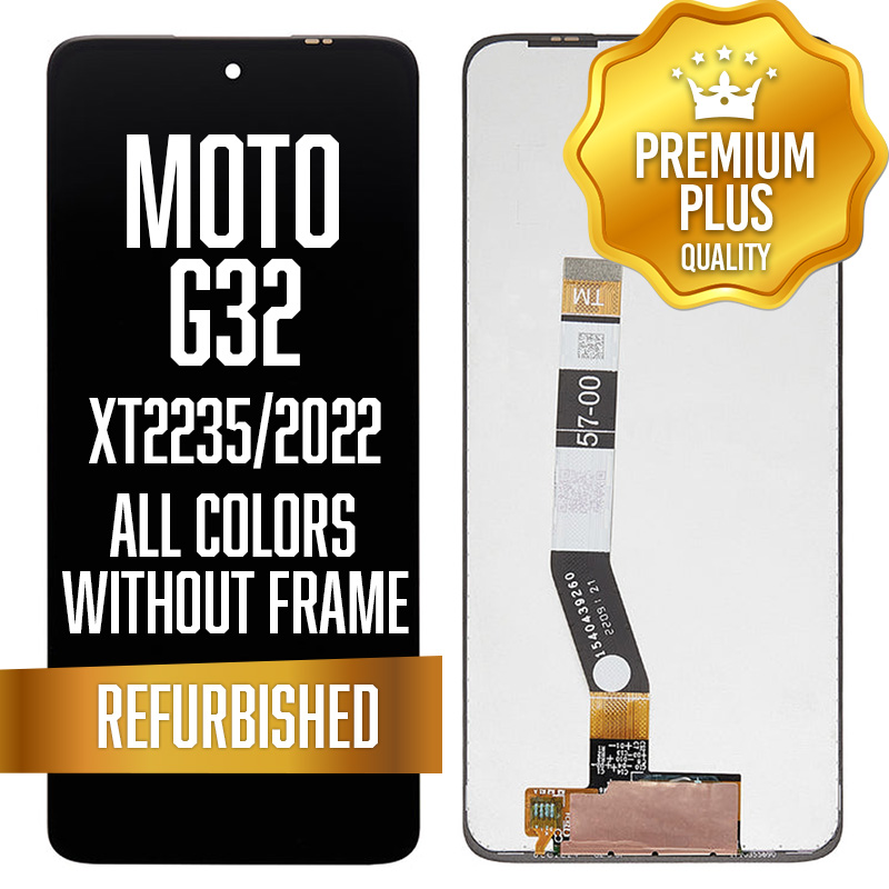 LCD w/out frame for Motorola Moto G32 (XT2235 / 2022) - All Colors (Premium/ Refurbished)