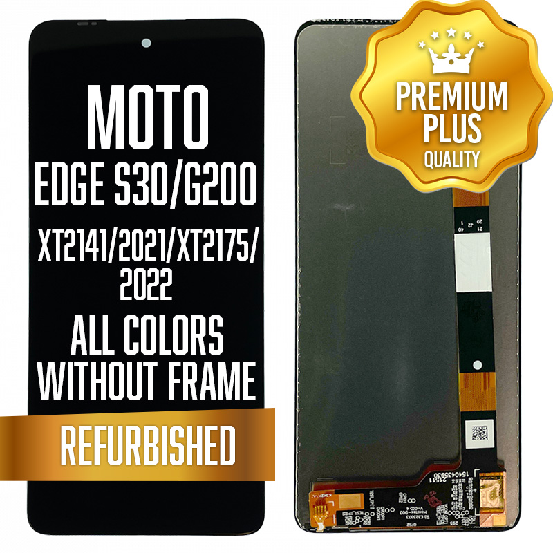 LCD w/out frame for Motorola Edge 5G 2021 (XT2141 / 2021) / Edge S30 / G200 5G (XT2175 / 2022) - All Colors (Premium/ Refurbished)