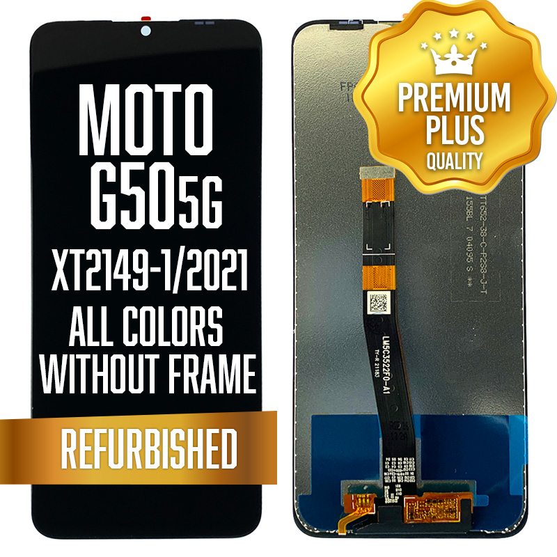 LCD w/out frame for Motorola Moto G50 5G (XT2149-1 / 2021) - All Colors (Premium/ Refurbished)