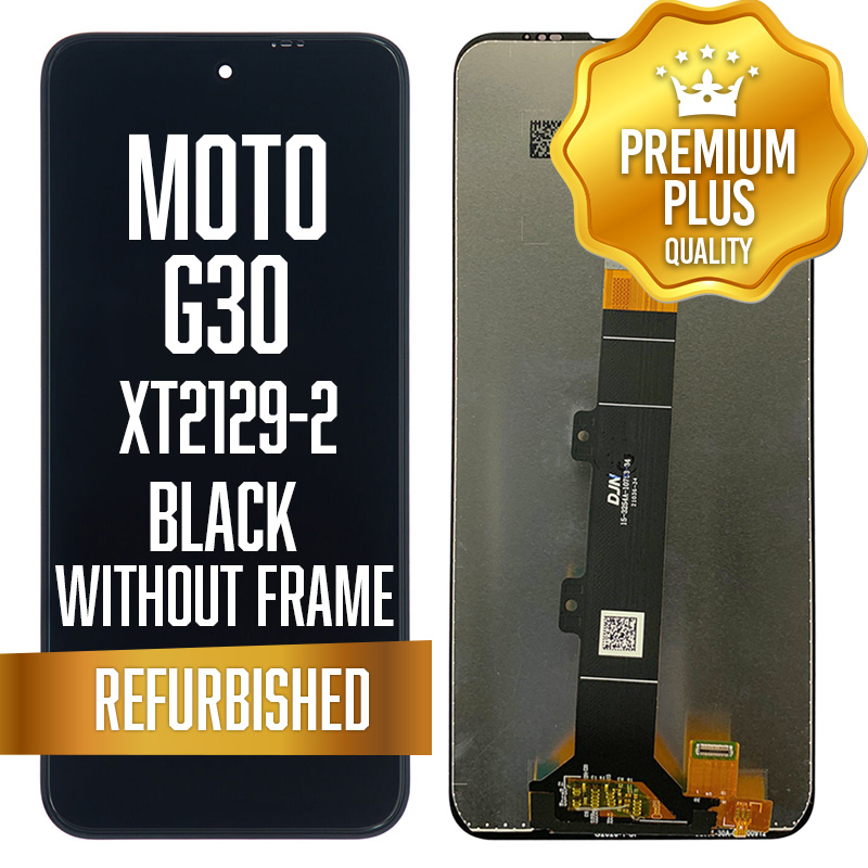 LCD w/out frame for Motorola Moto G30 (XT2129-2) - Black (Premium)