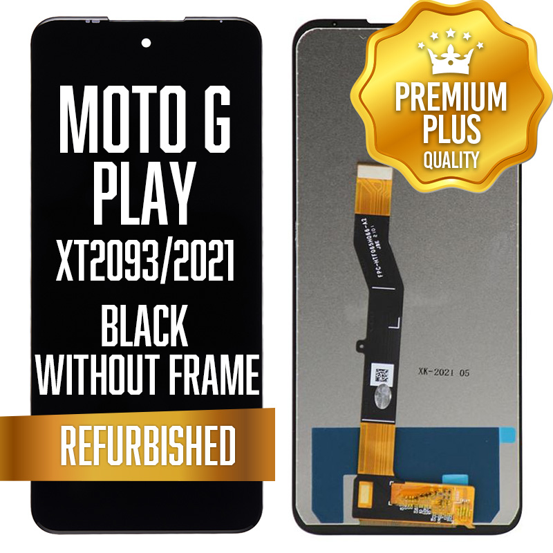 LCD w/out frame for Motorola Moto G Play (XT2093) - Black (Premium)