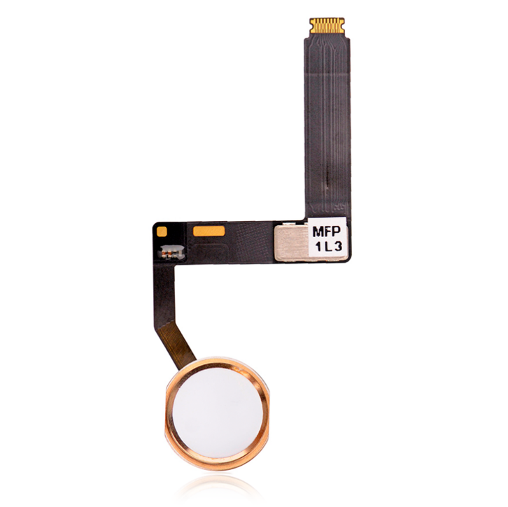 Home Button With Flex Cable Compatible For iPad Pro 9.7" (Gold)  (After Market)
