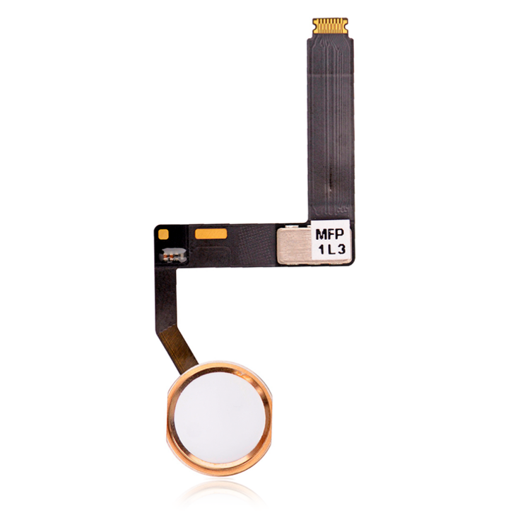 Home Button With Flex Cable For iPad Pro 9.7" (Aftermarket) (Gold)
