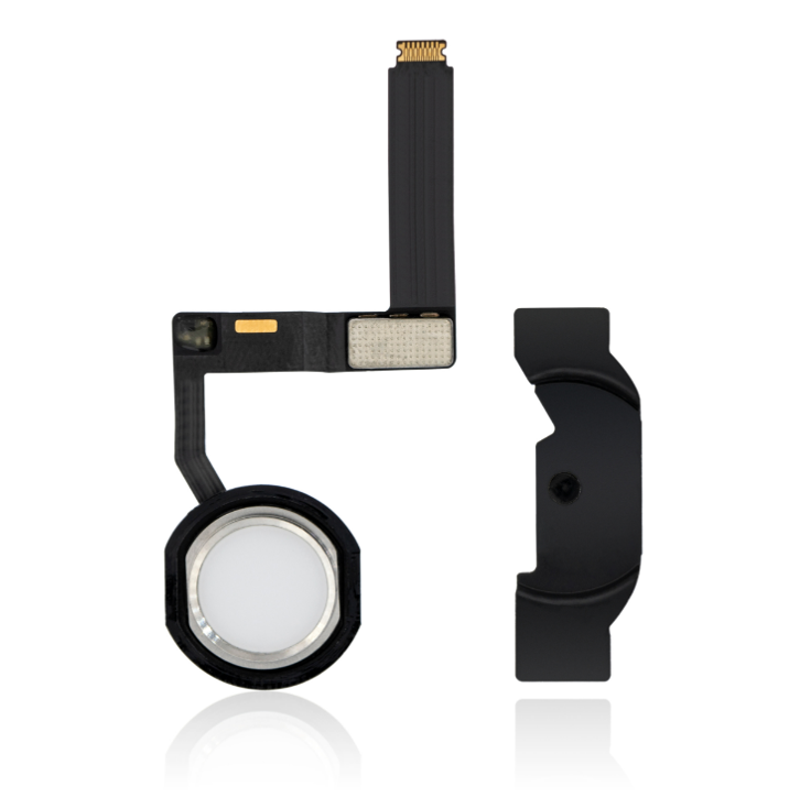 Home Button With Flex Cable For iPad Pro 9.7" (Aftermarket) (Silver) 