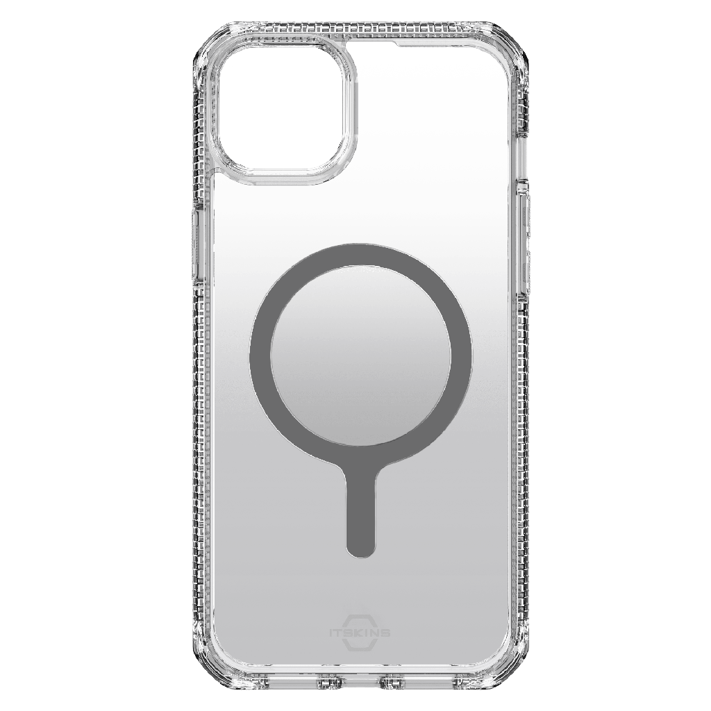 Itskins - Hybridr Ombre Magsafe Case For Apple Iphone 15 Plus  /  Iphone 14 Plus - Smoke