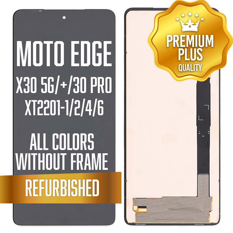 LCD Assembly without Frame for Motorola Edge 20 Pro (XT2153-1/2021) / Edge 30 Pro (XT2201-1/2022) / Edge 30 Ultra (XT2201) / Edge X30 (XT2201-2/6 /2021) / Edge Plus (XT2201-4 / 2022) - All Colors (Premium)