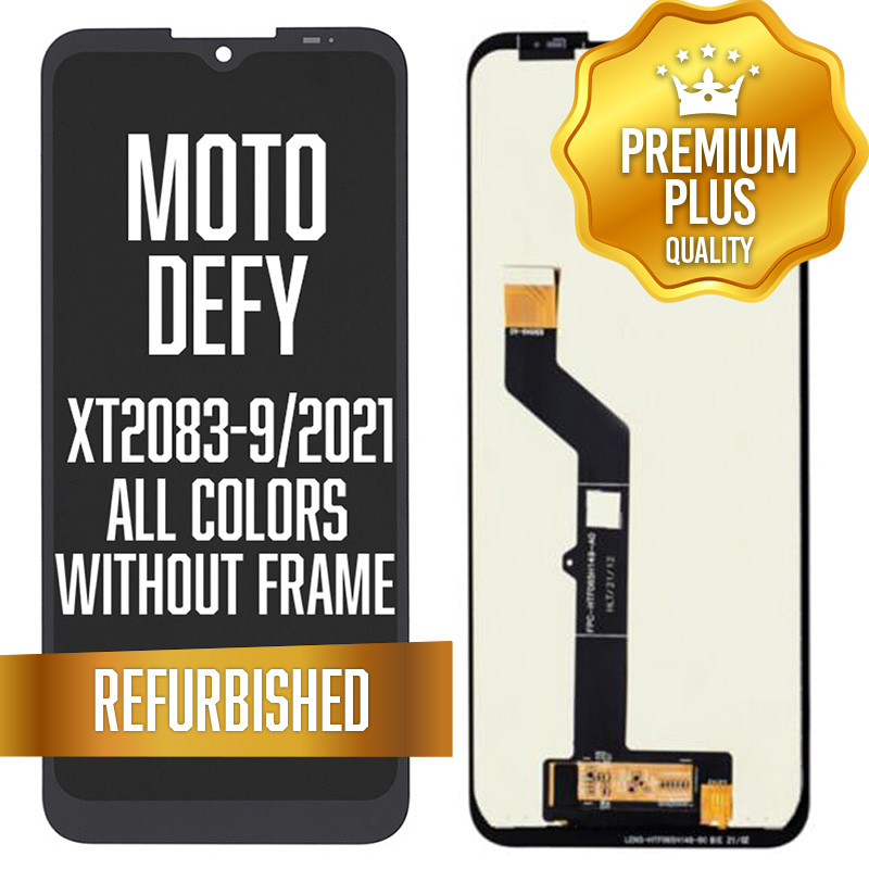 LCD w/out frame for Motorola Defy (XT2083-9 / 2021) - All Colors (Premium/ Refurbished)