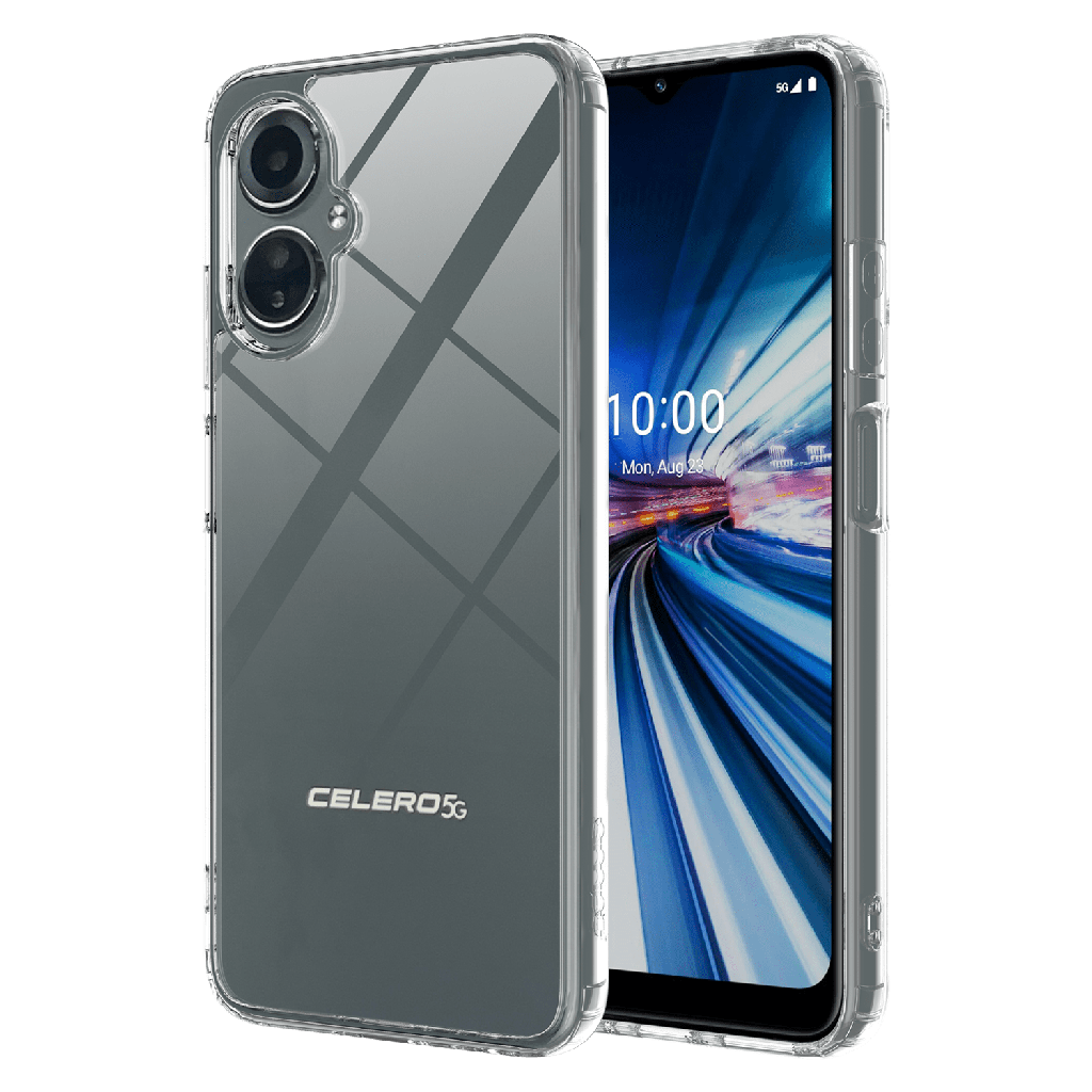 Ampd - Tpu  /  Acrylic Crystal Clear Case For Celero 5g Gen 3 - Clear