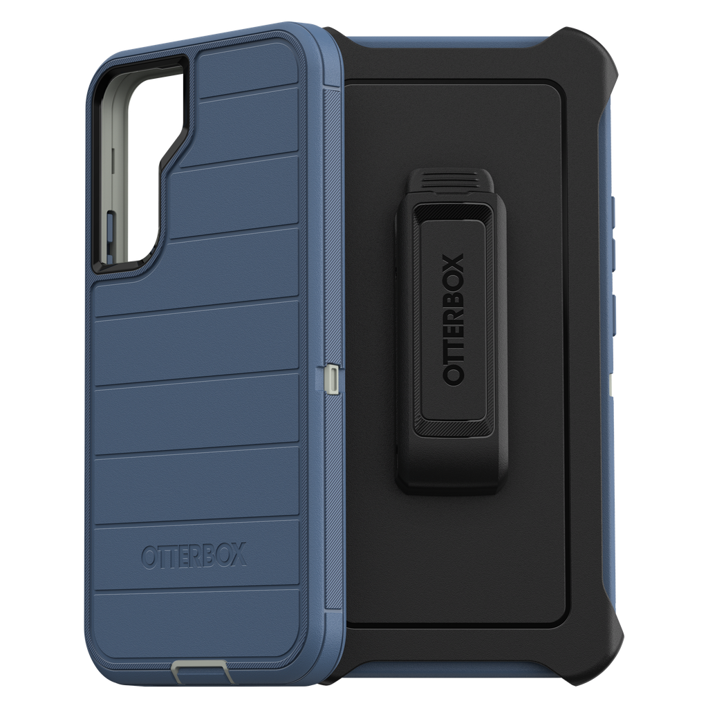 Otterbox - Defender Pro Case For Samsung Galaxy S22 Plus  - Fort Blue