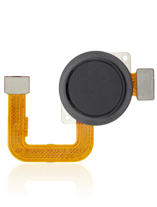 Fingerprint Reader With Flex Cable For Motorola Moto G Power (XT2041-4 / XT2041-6 / XT2041-7 / XT2041DL / 2020) (Smoke Black) (Premium)