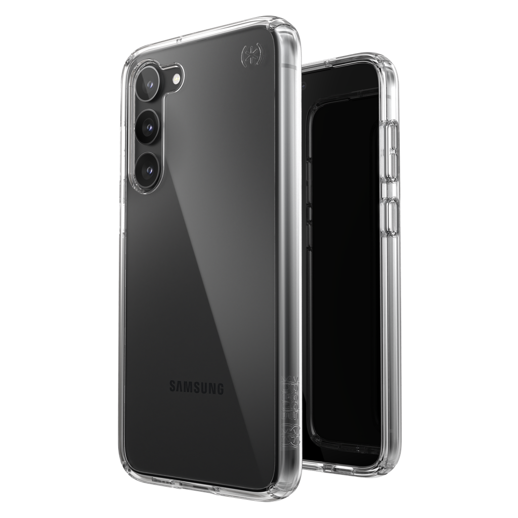 Speck - Presidio Perfect Clear Case For Samsung Galaxy S23 Plus - Clear