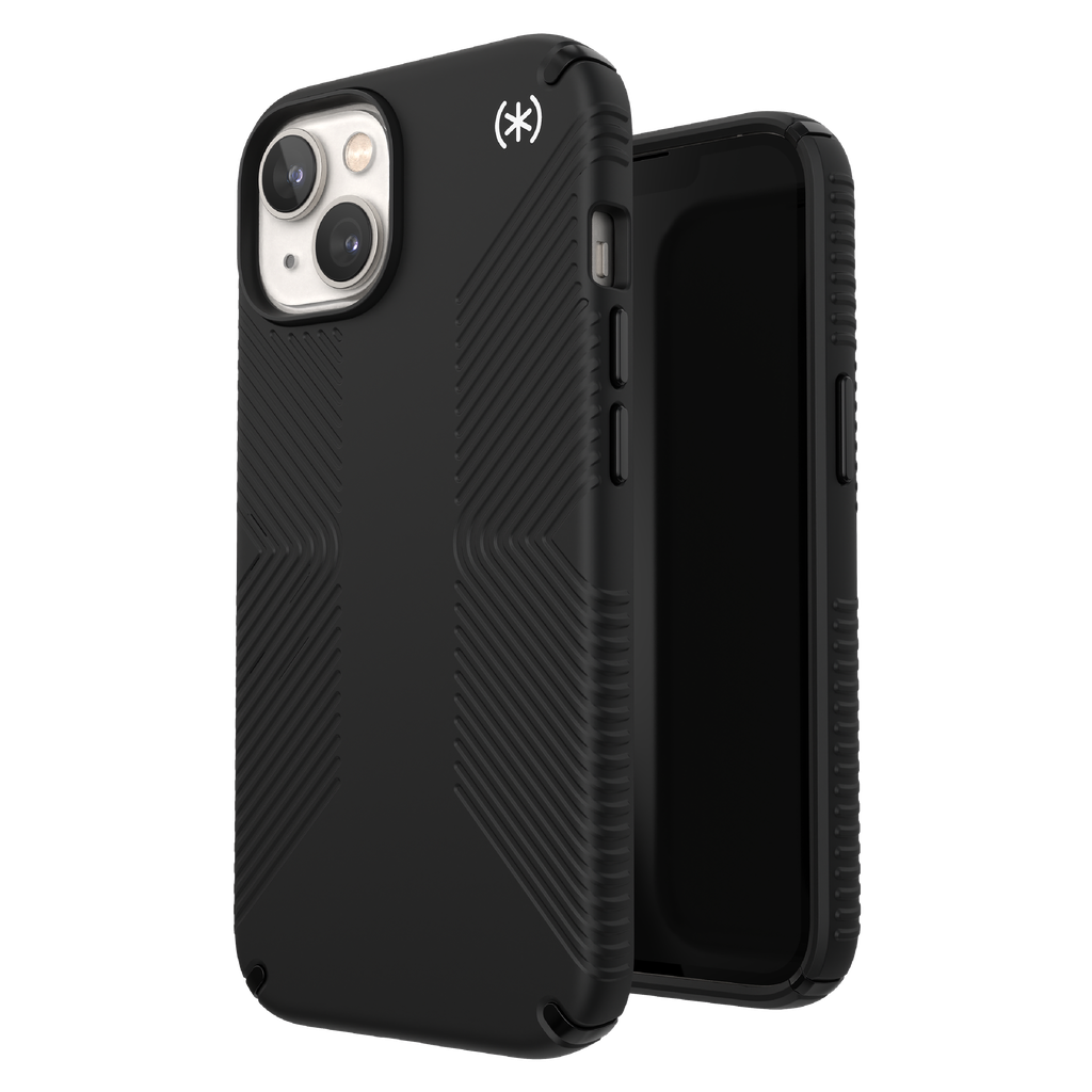 Speck - Presidio Grip 2 Magsafe Case For Apple Iphone 14    /    13   /   Iphone 16e - Black