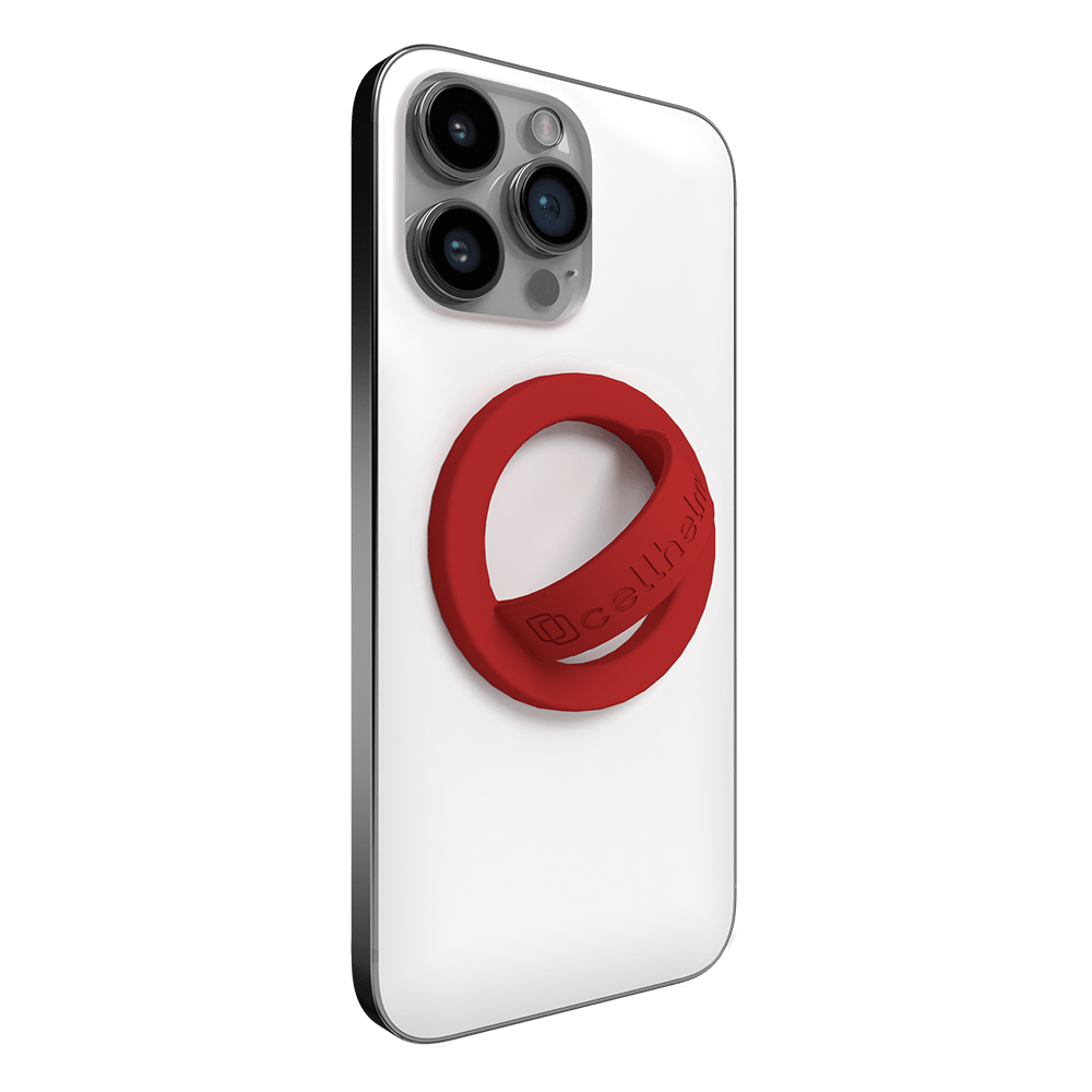 Cellhelmet - Ring Thing Magsafe Silicone Ring - Scarlet Red
