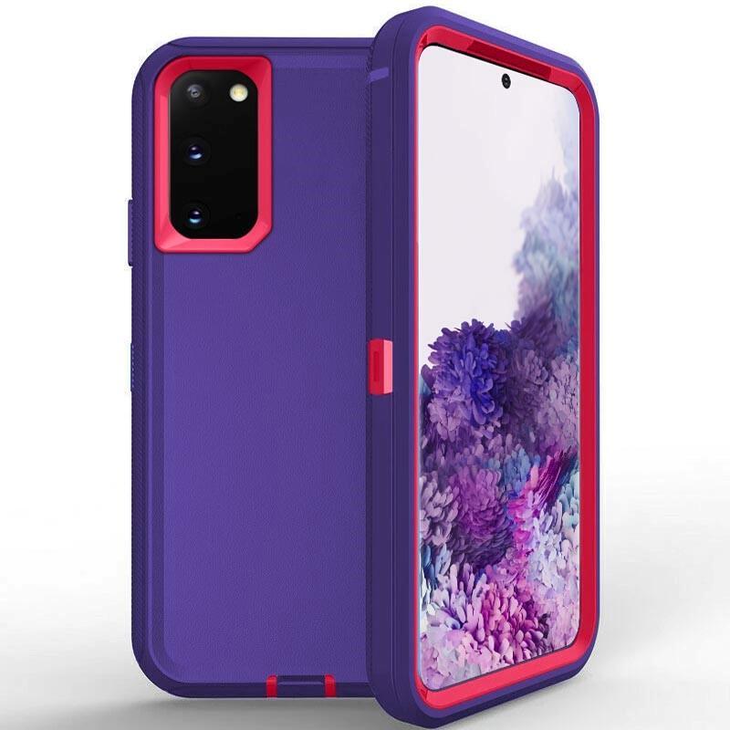 DualPro Protector Case for Galaxy S24 Ultra - Purple & Pink