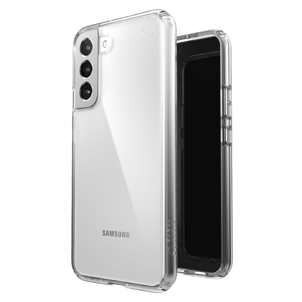 Speck - Presidio Perfect Clear Case For Samsung Galaxy S22 Plus - Clear
