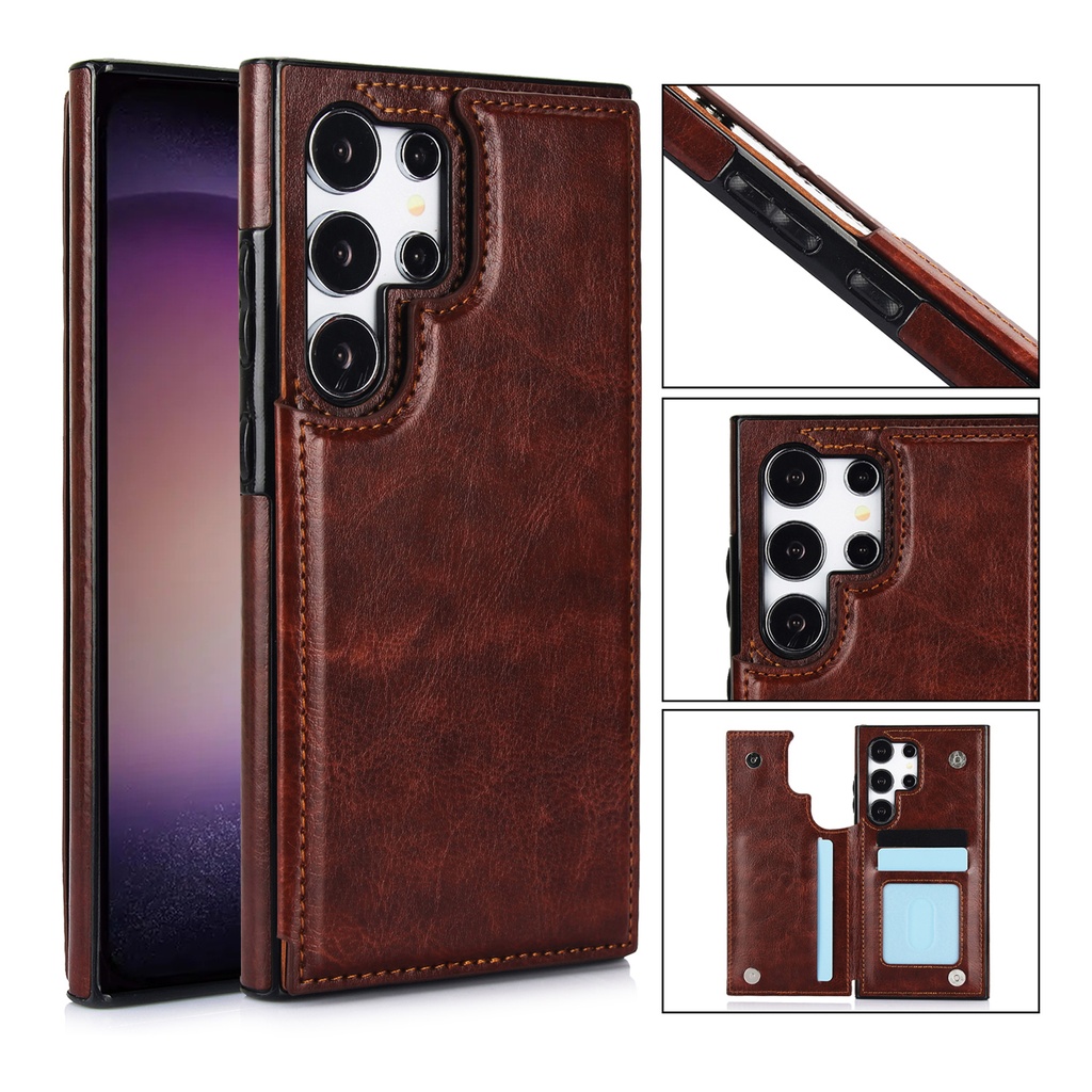 WTCKW02 Case for Galaxy S24 - Brown