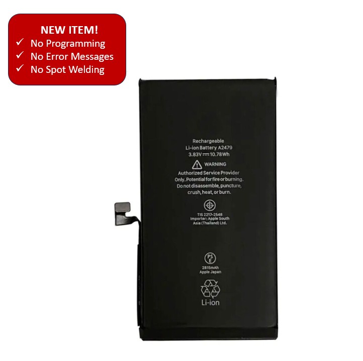 Battery For iPhone 12 / 12 Pro (High Premium - No Error Message Battery) (Ground Shipping Only)