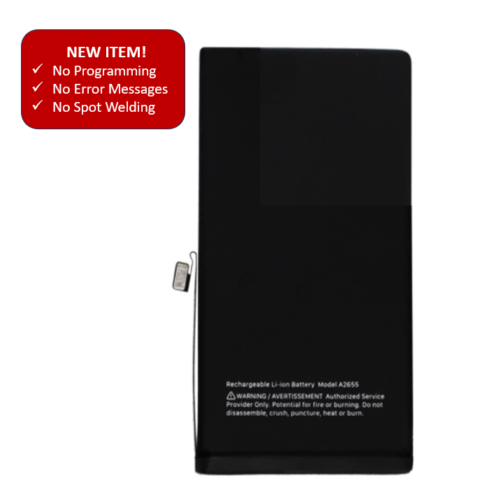 Battery For iPhone 14 (High Premium - No Error Message Battery) (Ground Shipping Only)