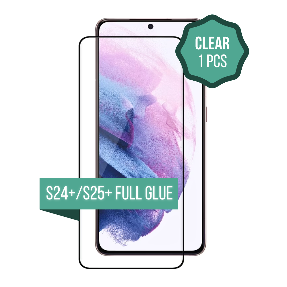 Tempered Glass for Samsung S24 Plus / S25 Plus - Full Glue