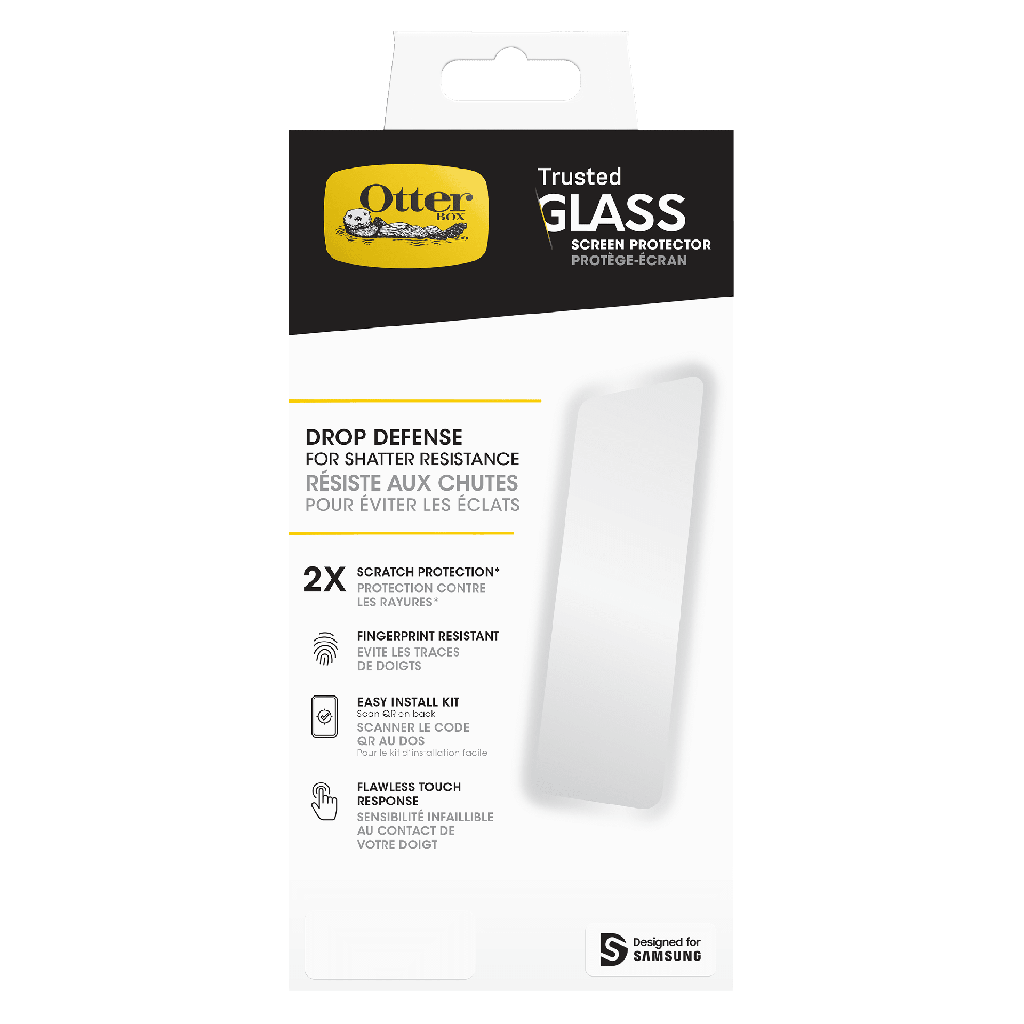 Otterbox - Alpha Glass Screen Protector For Samsung Galaxy A25 5g  - Clear