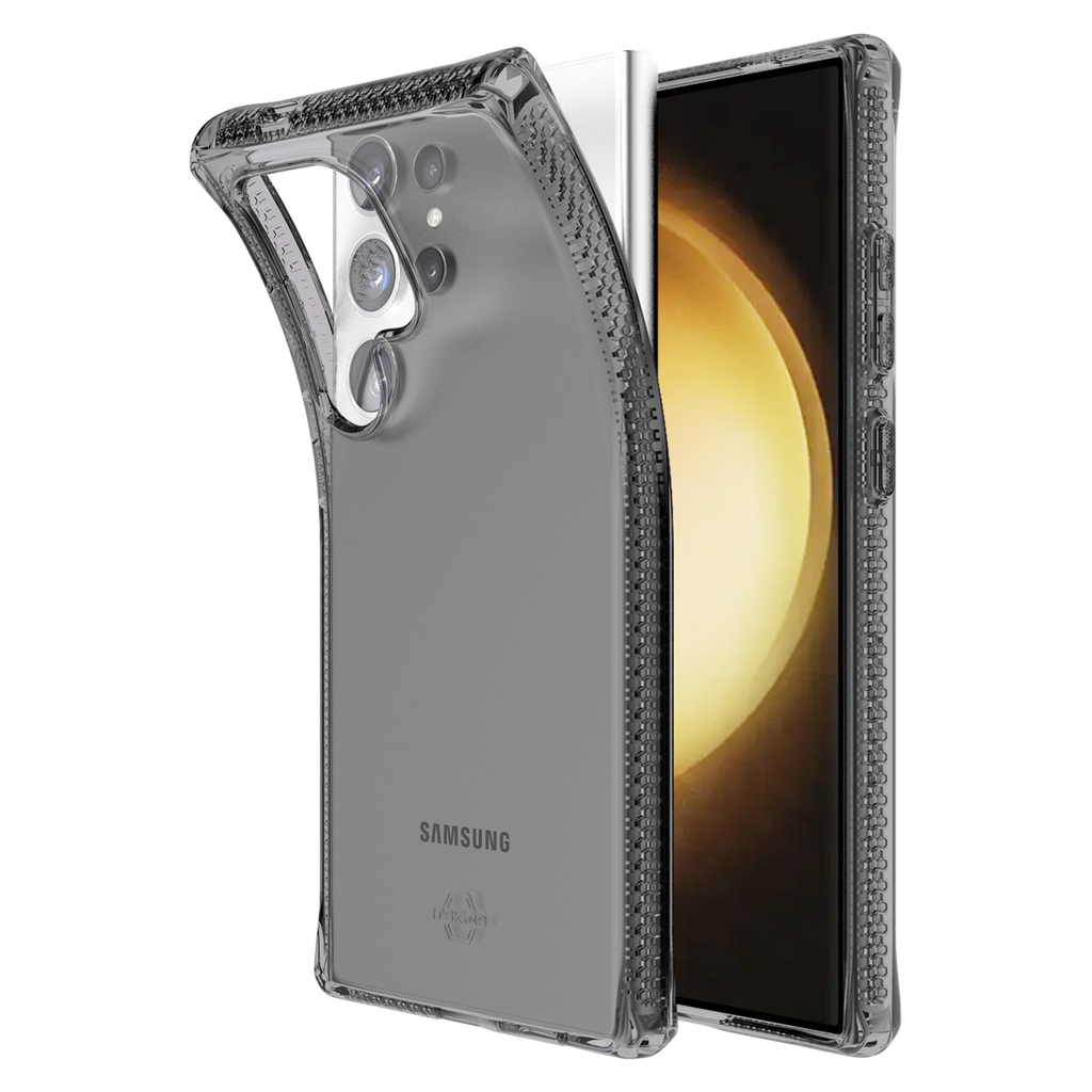 Itskins - Spectrumr Clear Case For Samsung Galaxy S24 Ultra - Smoke