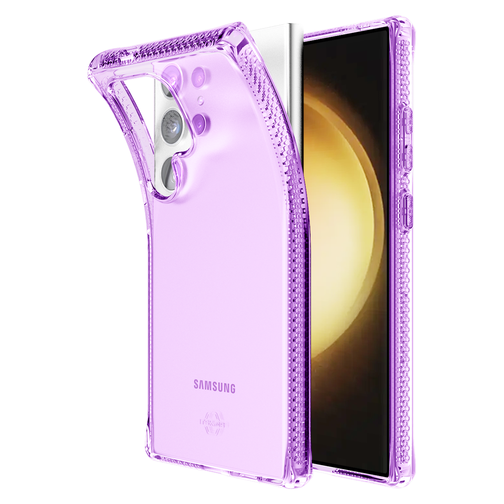 Itskins - Spectrumr Clear Case For Samsung Galaxy S24 Ultra - Light Purple