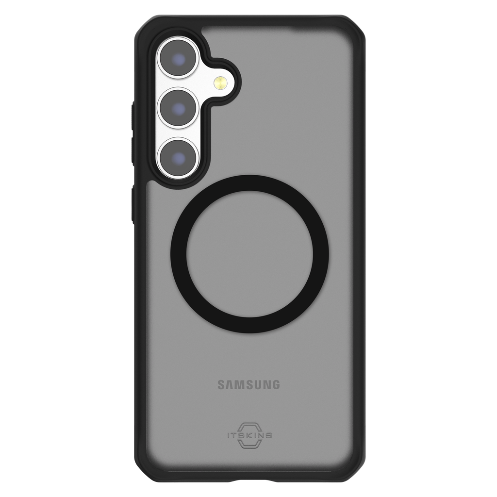 Itskins - Hybridr Frost Magsafe Case For Samsung Galaxy S24 Plus - Black
