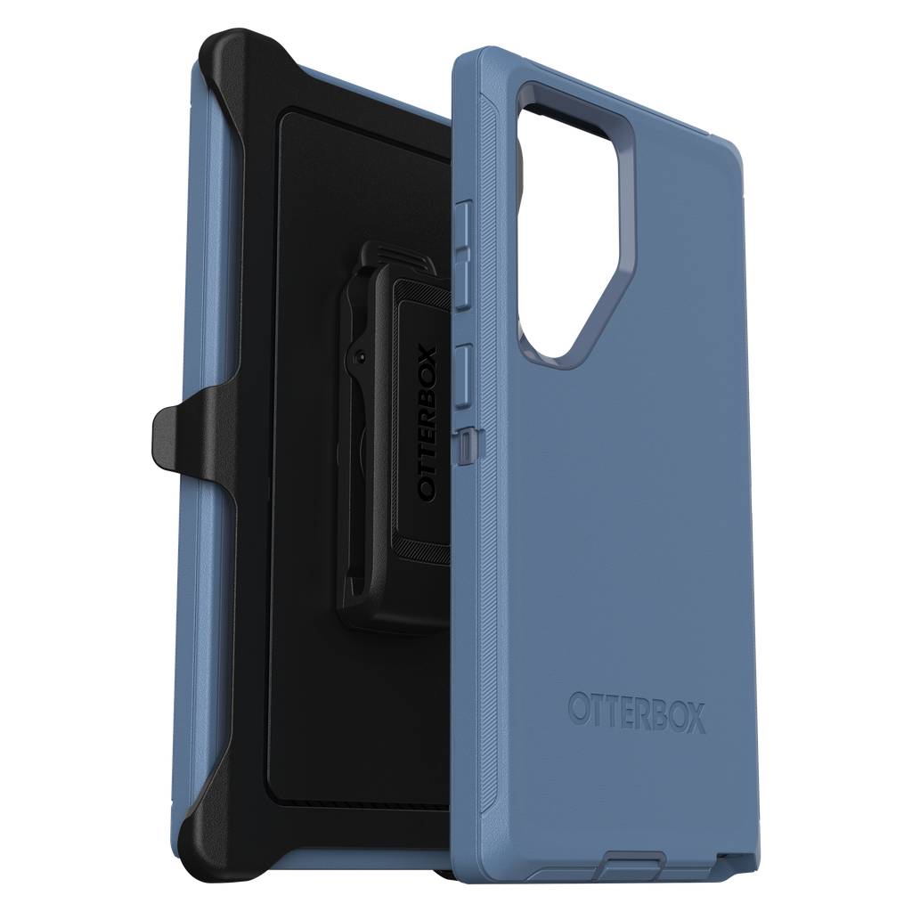 Otterbox - Defender Case For Samsung Galaxy S24 Ultra - Baby Blue Jeans