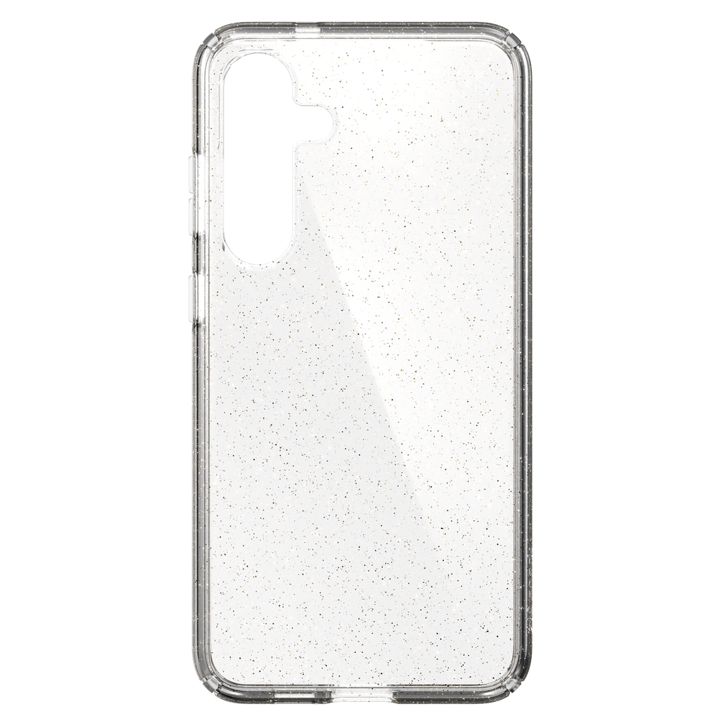 Speck - Presidio Perfect Clear Case For Samsung Galaxy S24 Plus - Gold Glitter