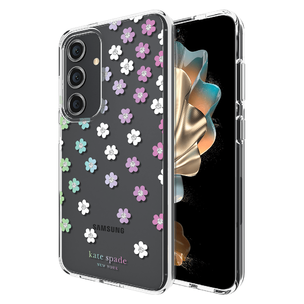 Kate Spade - Protective Hardshell Case For Samsung Galaxy S24 Ultra - Scattered Flowers