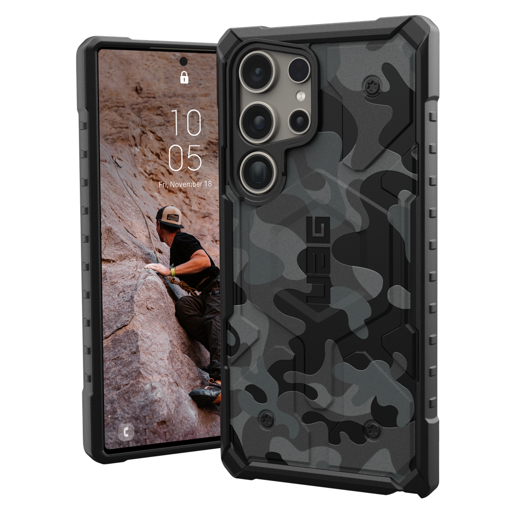 Urban Armor Gear Uag - Pathfinder Se Case For Samsung Galaxy S24 Ultra - Midnight Camo