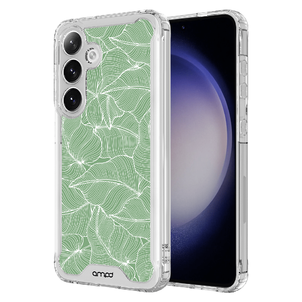 Ampd - Tpu  /  Acrylic Hd Print Case For Samsung Galaxy S24 Plus - Palm