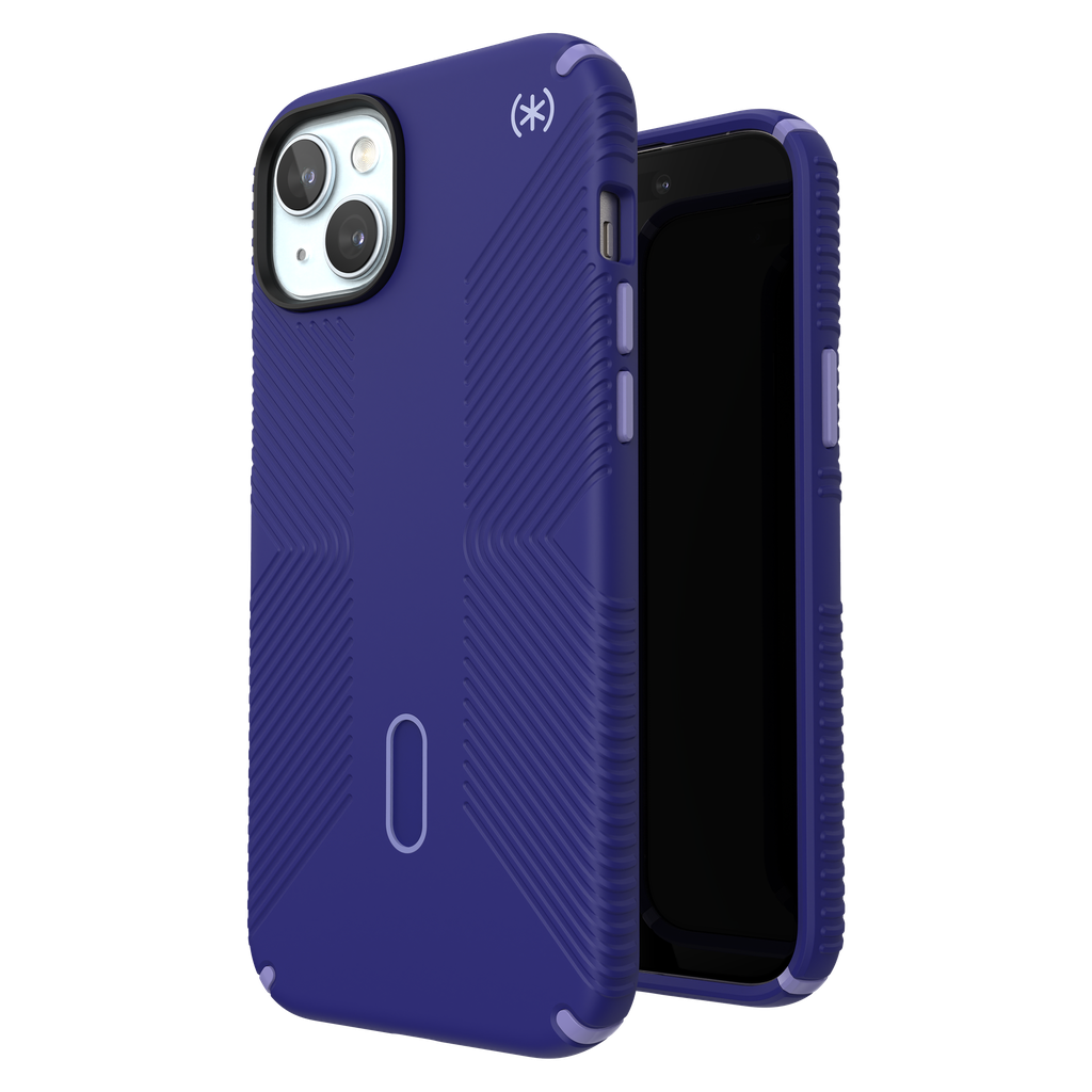 Speck - Presidio2 Grip Magsafe Case For Apple Iphone 15 Plus  /  Iphone 14 Plus - Future Blue