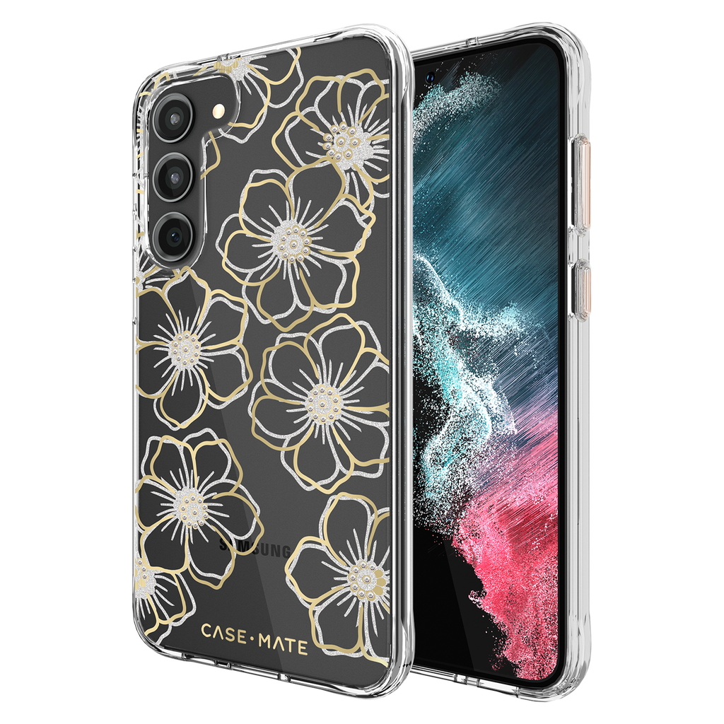 Case-mate - Floral Gems Case For Samsung Galaxy S23 Plus - Floral Gems