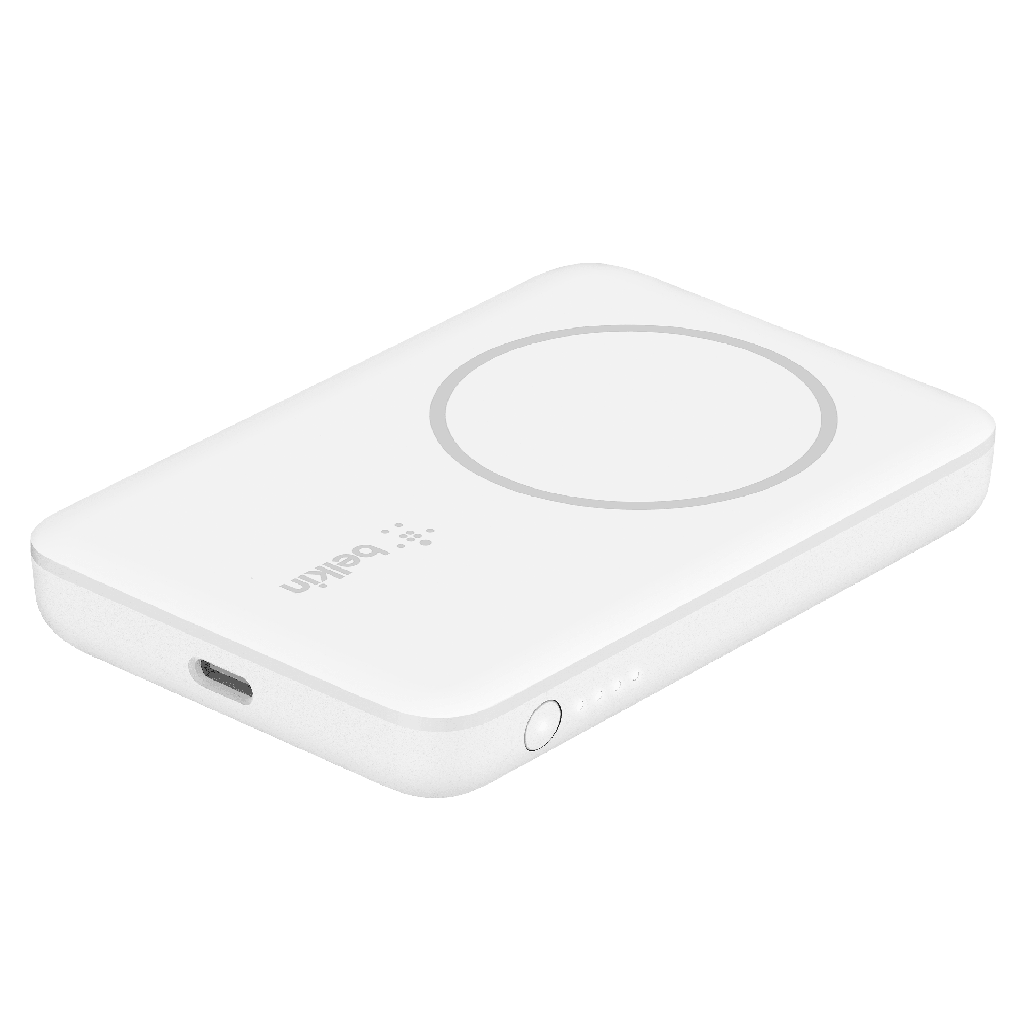 Belkin - Boost Up Charge Magnetic Wireless Power Bank 2500 Mah - White