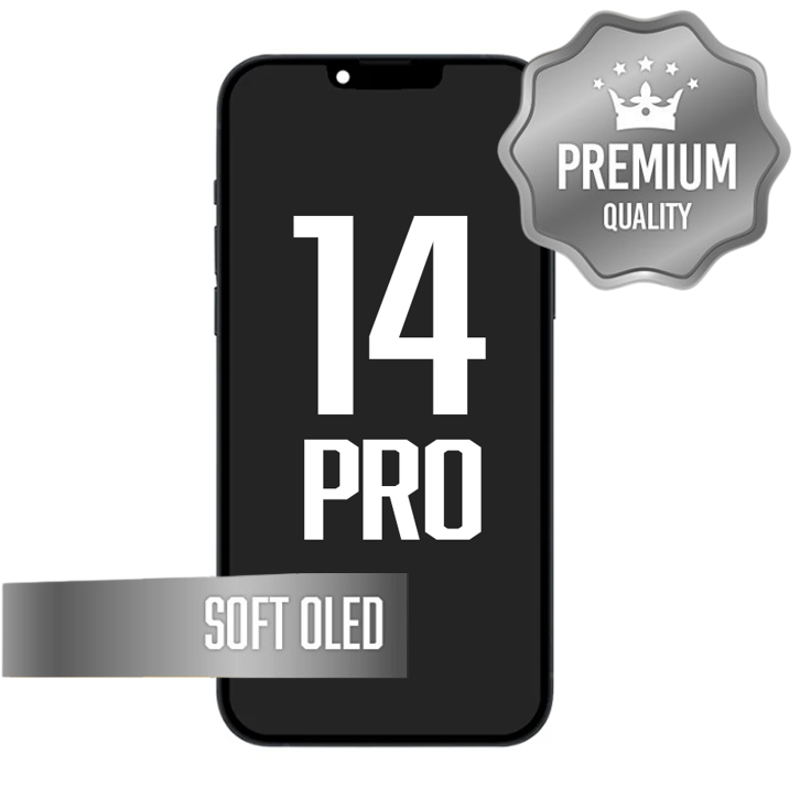 OLED Assembly for iPhone 14 Pro (Premium Quality, Soft OLED)