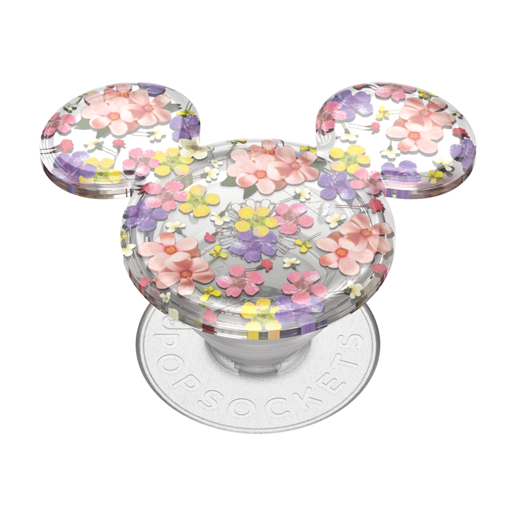 Popsockets - Popgrip Disney - Earridescent Translucent Mickey Cascading Flowers