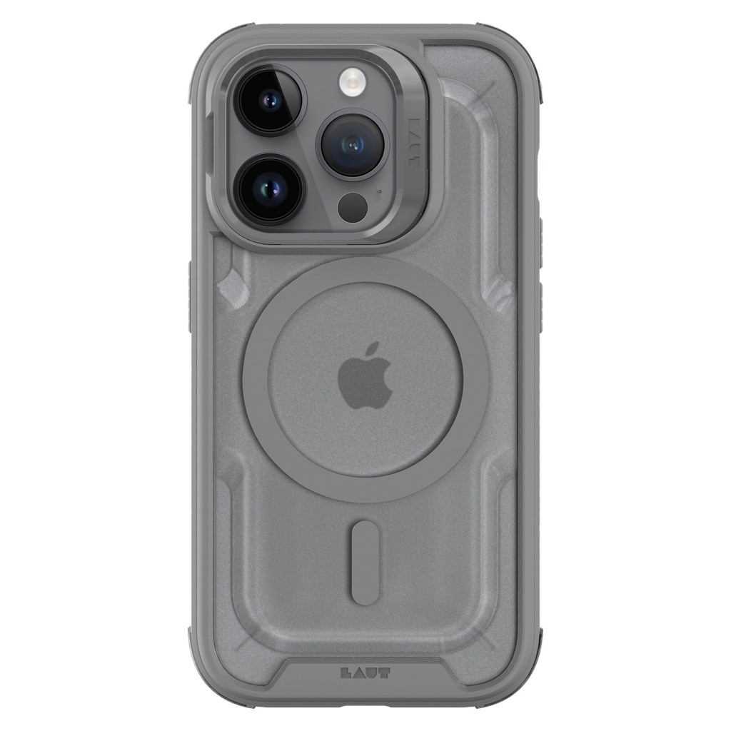 Laut - Crystal Matter Magsafe Case For Apple Iphone 15 Pro - Grey