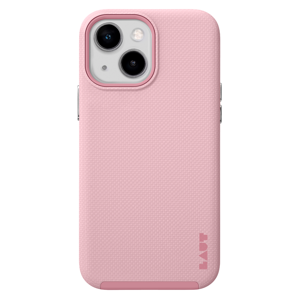 Laut - Shield Case For Apple Iphone 15  /  Iphone 14  /  Iphone 13 - Chalk Pink