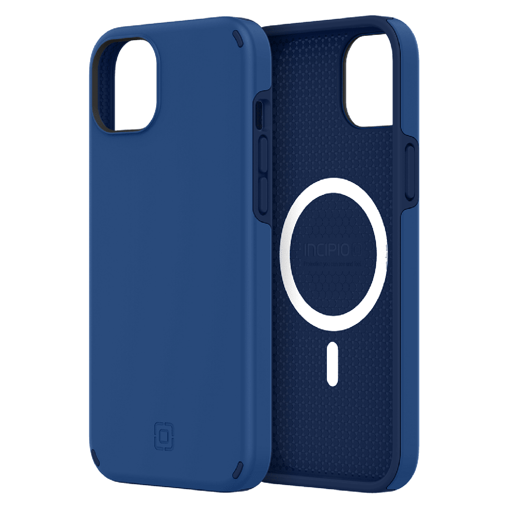 Incipio - Duo Magsafe Case For Apple Iphone 14 Plus - Midnight Navy And Inkwell Blue