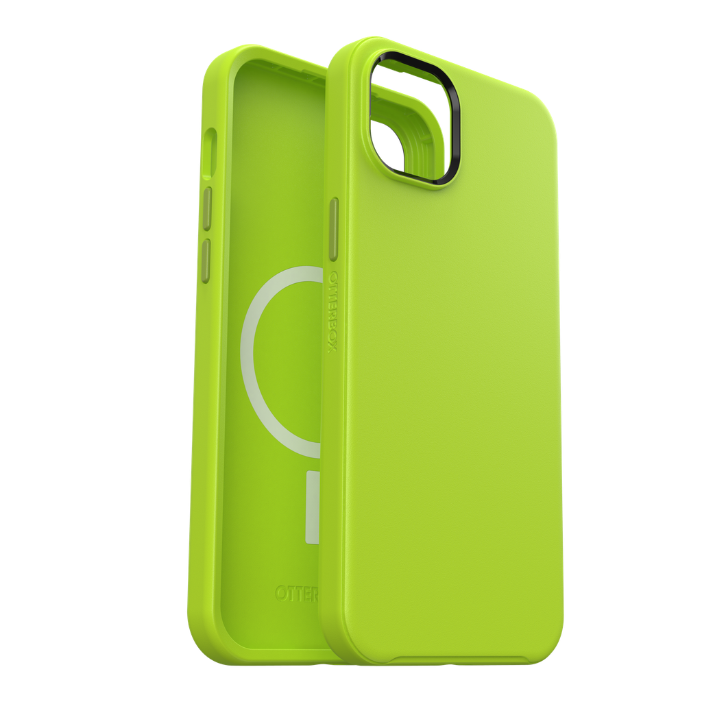 Otterbox - Symmetry Plus Magsafe Case For Apple Iphone 14 Plus  - Lime All Yours