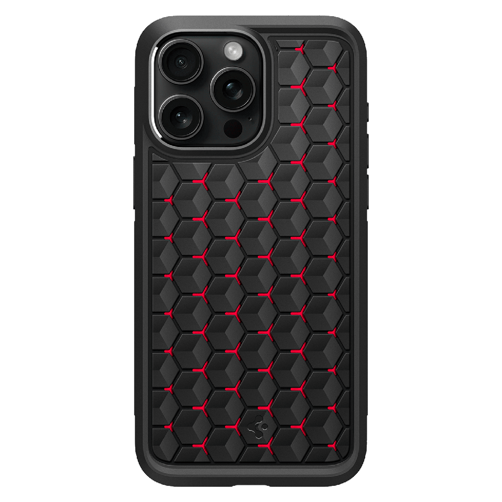 Spigen - Cryo Armor Case For Apple Iphone 15 Pro Max - Red